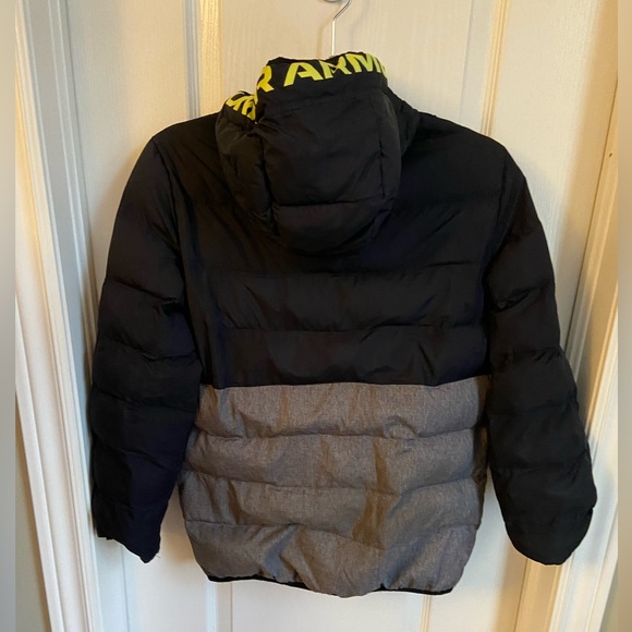 Under armour boys pronto colourblock puffer jacket - Picture 3 of 10